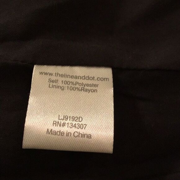 Line & Dot NWT Striped Gray Women's Blazer - Picture 6 of 7